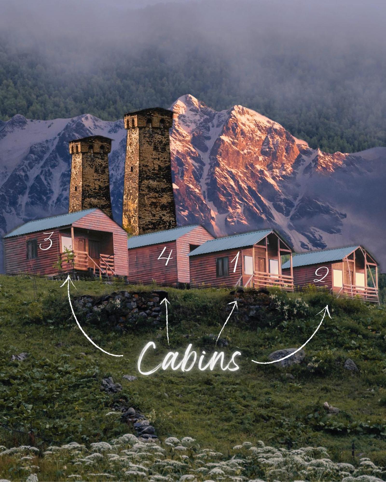 Ushguli Cabins Esterno foto